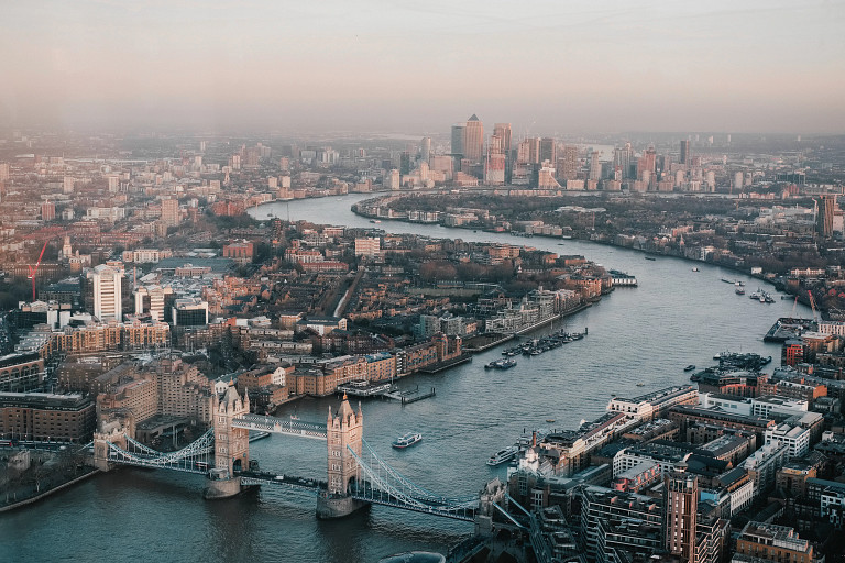 London city skyline
